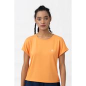 United Colors of Benetton BNT-W21016 Açık Turuncu Kadın T-shirt