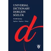Universal Dictionary Dorlion Sözlük 50.000 Kelime İngilizce İngilizce Türkçe