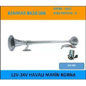 Unıversal Marin Havalı Korna 12V-24V 650Mm - Benmax-Bx10006