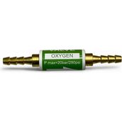 Universal Oksijen Alev Geri Tepme Emniyet Valfi 6-8 mm Yeşil