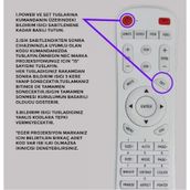 Universal Projeksiyon Kumandası, Rm-P1562