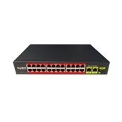 Uranium POE-2421SFP-300W 24x10/100+2x Gigabit Uplink +1XSFP 24 Port PoE Switch