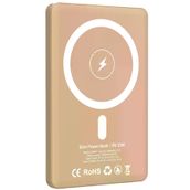URR CDB005 Gold 5.000 mAH 20 W Type-C 15 W Kablosuz Şarj MagSafe Ultraslim PD Powerbank