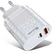 Uslion 18 W USB QC 3.0 Şarj PD 3.0 Hızlı Şarj Aleti Şarj Başlık