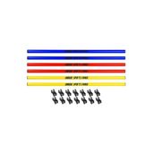 USR 25706 6'lı 70 cm Slalom Çubuk ve Kelepçe Seti