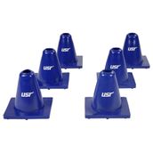 USR YH14M 6 lı 14 cm Yumuşak Mavi Huni Seti
