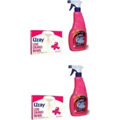 Uzay Leke Çıkarıcı Sprey 2x500 ml + 2x12'li Leke Çıkartıcı Mendil