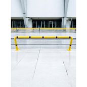 UZM Demir Çelik UZM PARK Yüksek Sabit Araç Park Stoperi Otopark Yol Trafik Bariyeri 200x50cm - 1 Adet