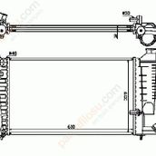 Valeo 731391 Motor Radyatörü