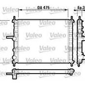Valeo 732557 Bidonsuz Motor Radyatörü