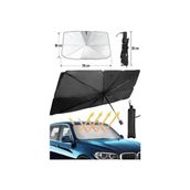 Vanckey Katlanabilir Araba Ön Cam Güneşlik 80 cm x 135 cm Universal Uyumlu Yüksek Kalite Koruma