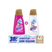 Vanish Oxi Action Deterjan Güçlendirici ve Leke Çıkarıcı Sıvı Renkliler 1000 ml + Beyaz 1000 ml