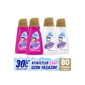 Vanish Oxi Action Deterjan Güçlendirici ve Leke Çıkarıcı Sıvı Renkliler 1000 ml x 2 + Beyaz 1000 ml x 2