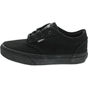 Vans Klasik, üniseks, çocuk spor ayakkabısı, kaykay, Siyah kanvas, 34 EU