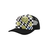 Vans Twisted Trucker Çocuk Ayarlanabilir Şapka, Standart, VN000TDTBLK1, Siyah, Unisex Çocuk