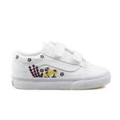 Vans VN000CRWAHP1 Old Skool V Beyaz Bebek Günlük Ayakkabı