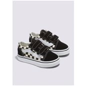 Vans VN0A38JNP0S1 TD Old Skool V Siyah Erkek Bebek Yürüyüş Ayakkabısı