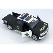 Vardem 2014 Chevrolet Silverado Polis Çek Bırak 5inch. Lisanslı Model Araba, Oyuncak Araba 1:46