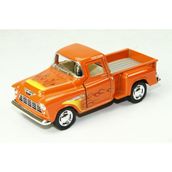 Vardem Die-Cast Çek Bırak Arabalar '55 Chevy Pickup Turuncu - Renkli
