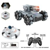 Vardem Magicway Şarjlı Işıklı Ufo Avcısı ve Akrobatik Tank Araba 360 Dönen Uzaktan Kumandalı Full Fonksiyon