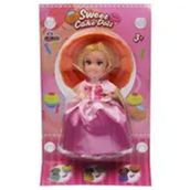Vardem Pembe Sarı Cup Cake 16 cm Sürpriz Bebek