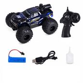 VARDEM Uzaktan Kumandalı Full Fonksiyon 2.4G Şarjlı 1:18 Buhar Atan Storm Araba, Işıklı RC Yarış ve Off Road Oyuncak Aracı, Çocuklar İçin Kumandalı Şarjlı Araba SYR-666-871 (MAVİ)