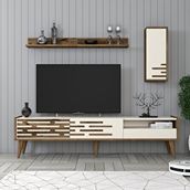Variant Ceviz Krem Valensiya Tv Ünitesi