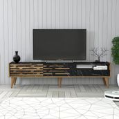 Variant Ceviz Siyah Mermer Valensiya Alt Tv Ünitesi