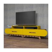 Variant Flora Ceviz-Sarı Tv Ünitesi