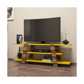Variant Flower Ceviz-Sarı Tv Ünitesi