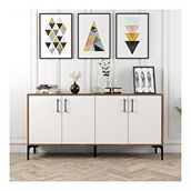 Variant Kiev 160 cm Ceviz Beyaz Konsol