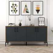 Variant Kiev Ceviz Antrasit 160 cm Konsol