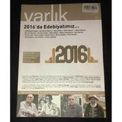 Varlık Dergisi Ocak 2017 Sayı 1312 [2016'Da Edebiyatımız] (Sahafiye Kitap)
