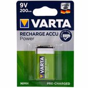 Varta 200 MA 9 Volt Şarjlı Pil
