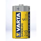 Varta 2014 Superlife C Size Blister 2'li Orta Boy Pil