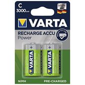 Varta 3000 mAh Şarjlı C Boy 2'li Pil