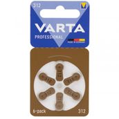 Varta 312 Numara 6'lı Kulaklık İşitme Cihazı Pili