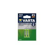 Varta 56703 800mAh AAA Şarj Edilebilir 2'li İnce Kalem Pil