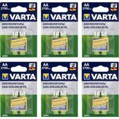 Varta 5706 2700 mAh AA 6'lı Şarj Edilebilir Kalem Pil