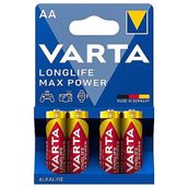 Varta Long Life Max Power 4 Adet İnce Pil