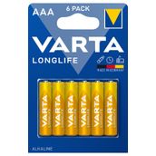 Varta Longlife 4+2 li AAA İnce Kalem Pil