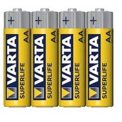 Varta Super Heavy Duty AA 4'lü 1.5V Kalem Pil