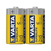 Varta Superlife 24'lü Çinko C Orta Boy Pil