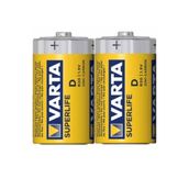 Varta Superlife Manganez D Büyük Boy 2'li Shrink Pil
