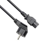 Vcom CE022-5.0 0.50MM2 Notebook 5.0 m Power Elektrik Kablosu