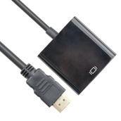 Vcom CG591-B-0.15 Siyah Hdmi Erkek To Vga Dişi Dönüştürücü