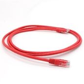 Vcom NP611B-R-10.0 Cat6 10.0MT Kırmızı Utp Patch Kablo