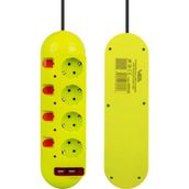Vea Ve-E40usb 4Lu 2 Usblı 1.5 mt Ayrı Anahtarlı Grup Priz