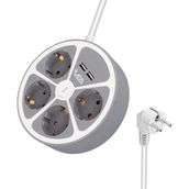 Vea VE-G604YU 4'lü 2 USB Li Anahtarlı 1.5 mt Grup Priz
