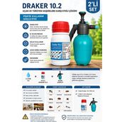 VEBİ Draker 10.2 Haşere Ilacı 50 ml + 2 Lt Ilaçlama Pompası